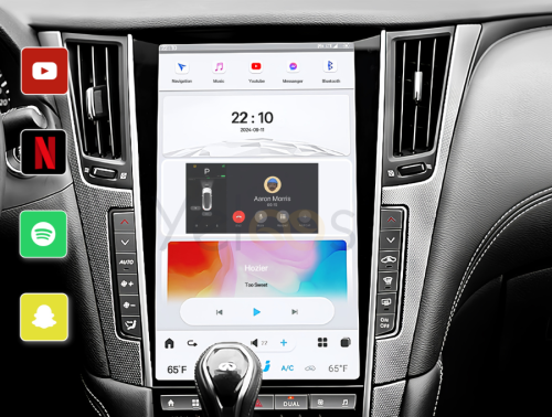 Yeloos Max - Tesla-Style Screen - Apple Carplay & Android Auto